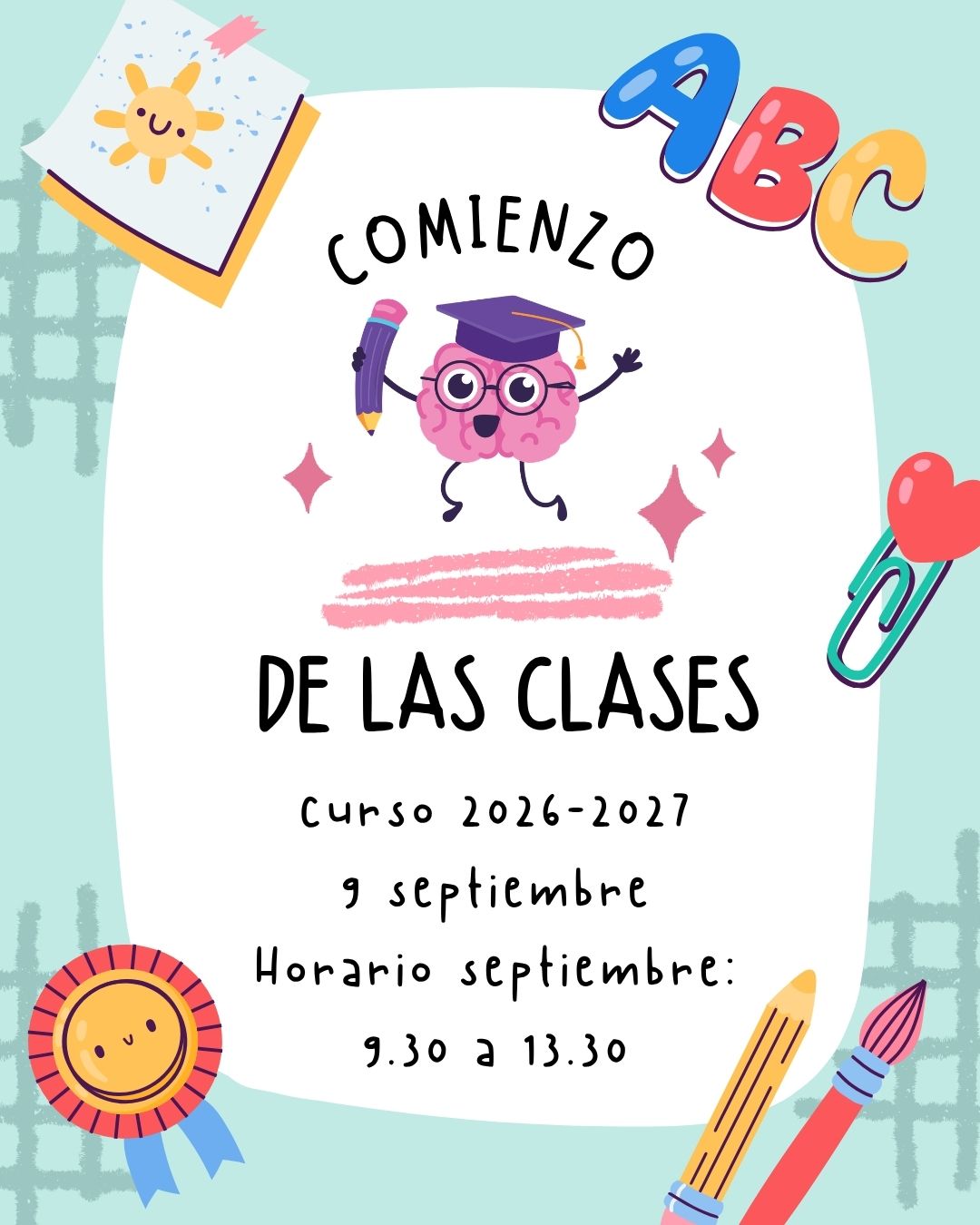 inicio de curso
